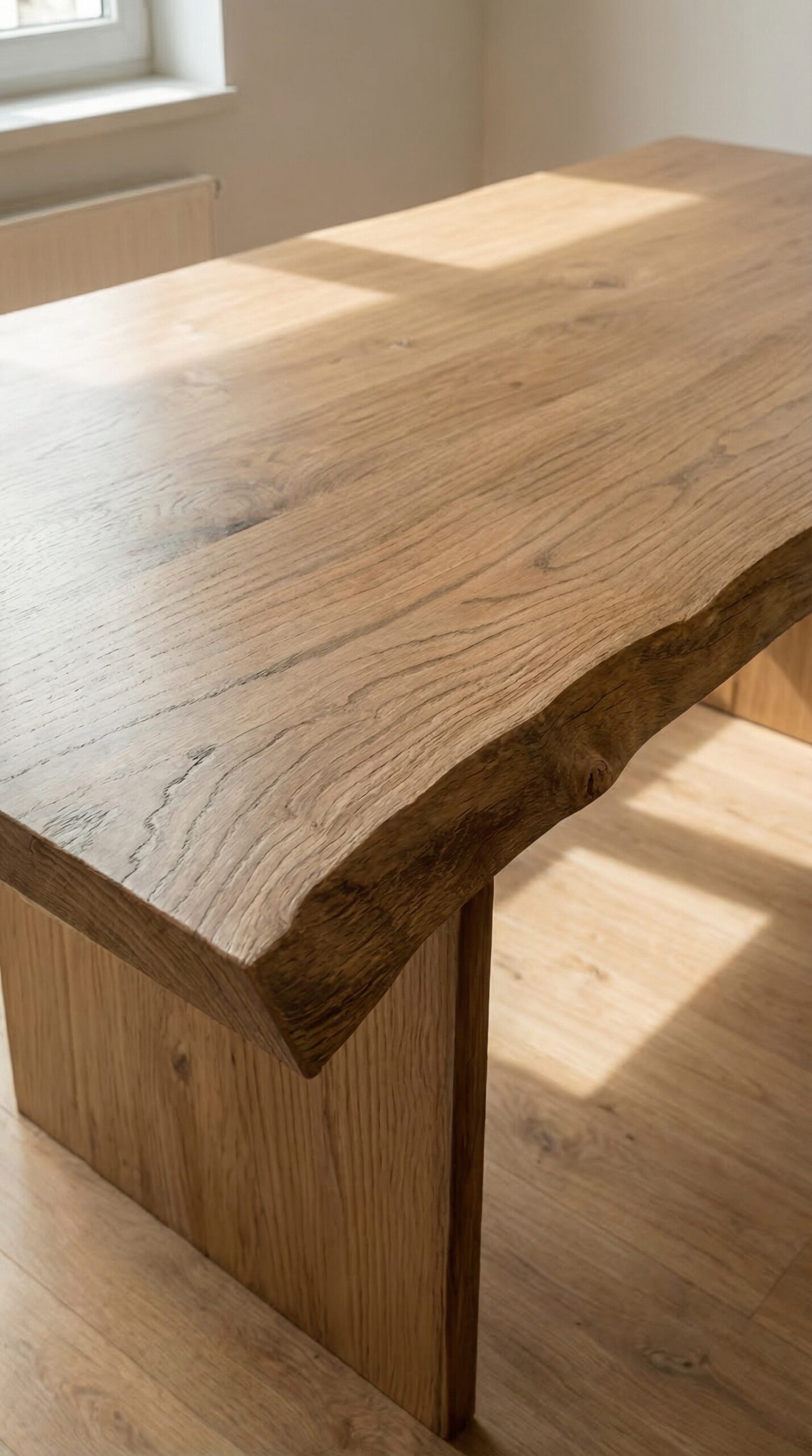 Mesa de madeira maciça Rustico Mesa de madeira maciça Rustico