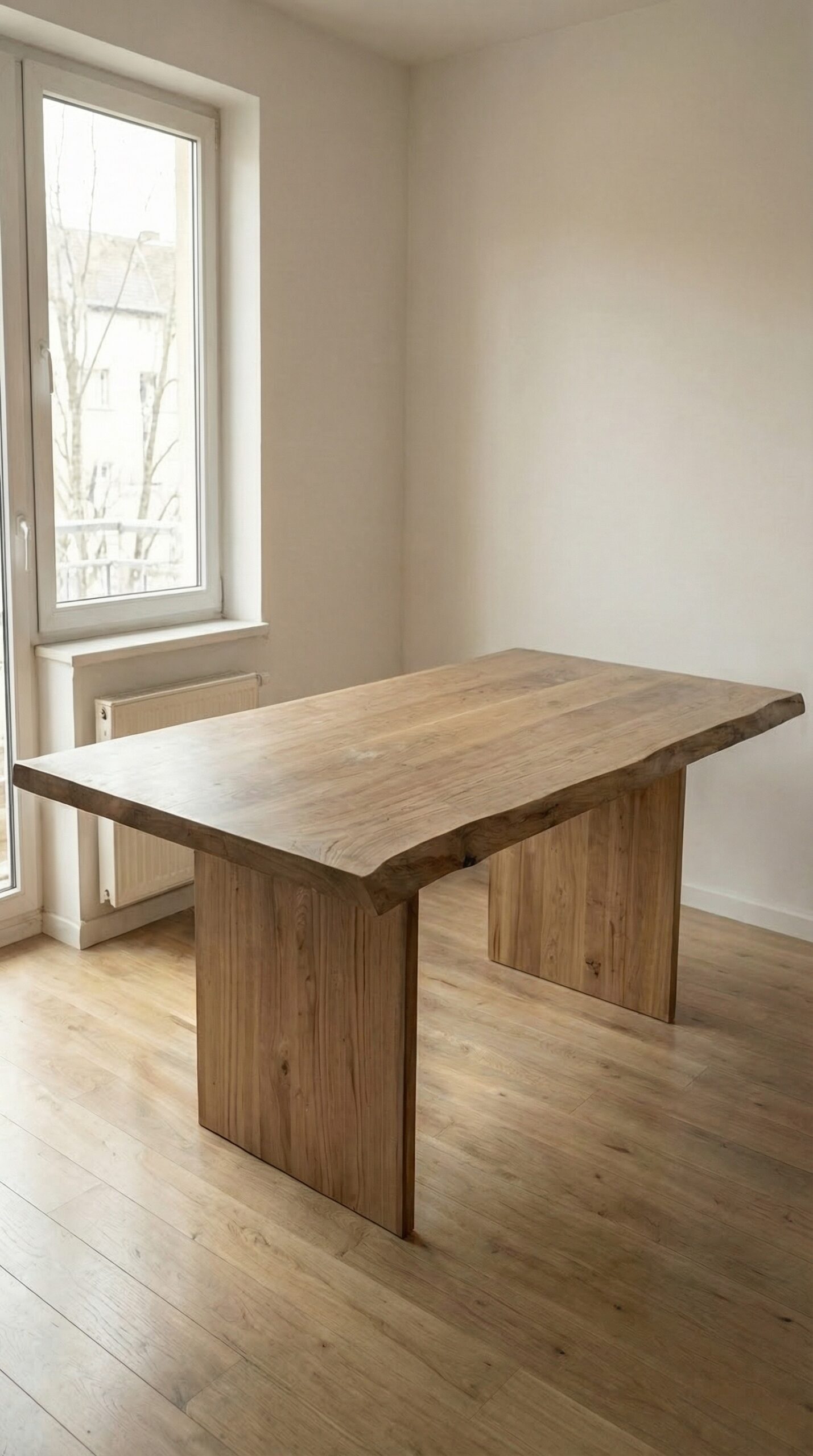 Mesa de madeira maciça Rustico Mesa de madeira maciça Rustico