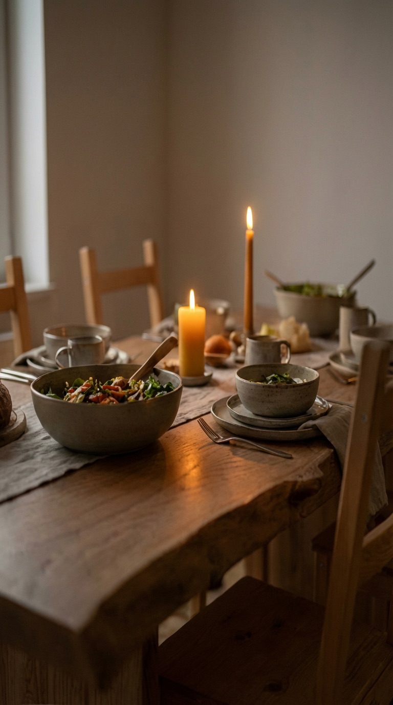 Mesa de madeira maciça Rustico Mesa de madeira maciça Rustico